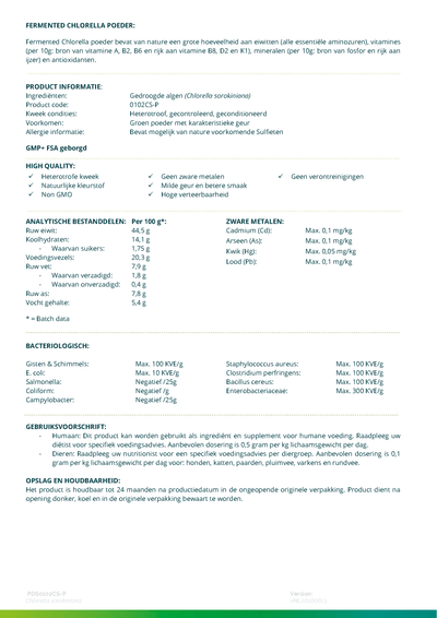 Chlorella - Powerfully Pure
