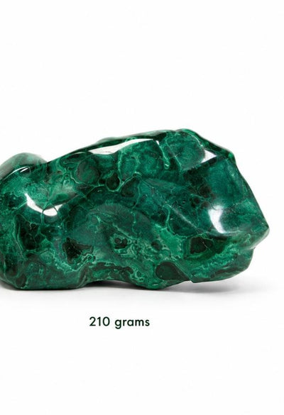 210g Polished Malachite freeform
