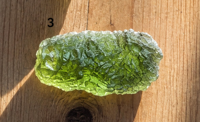 Genuine Czech moldavite piece 3, 16g