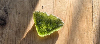 Genuine Czech moldavite piece 1, 23g