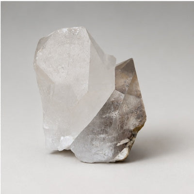Smoky Quartz & Clear Quartz Cluster