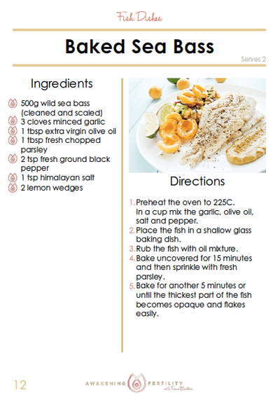 Eating with the Seasons Autumn Recipes - Deliciousness for Faster Fertility Success eBook - Powerfully Pure