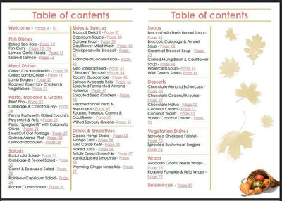 Eating with the Seasons Autumn Recipes - Deliciousness for Faster Fertility Success eBook - Powerfully Pure