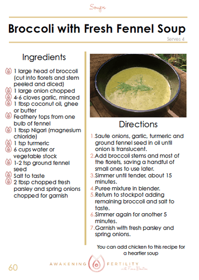 Eating with the Seasons - Spring Recipes - Deliciousness for Faster Fertility Success eBook - Powerfully Pure