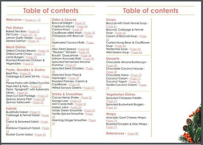 Eating with the Seasons Winter Recipes - Deliciousness for Faster Fertility Success eBook - Powerfully Pure