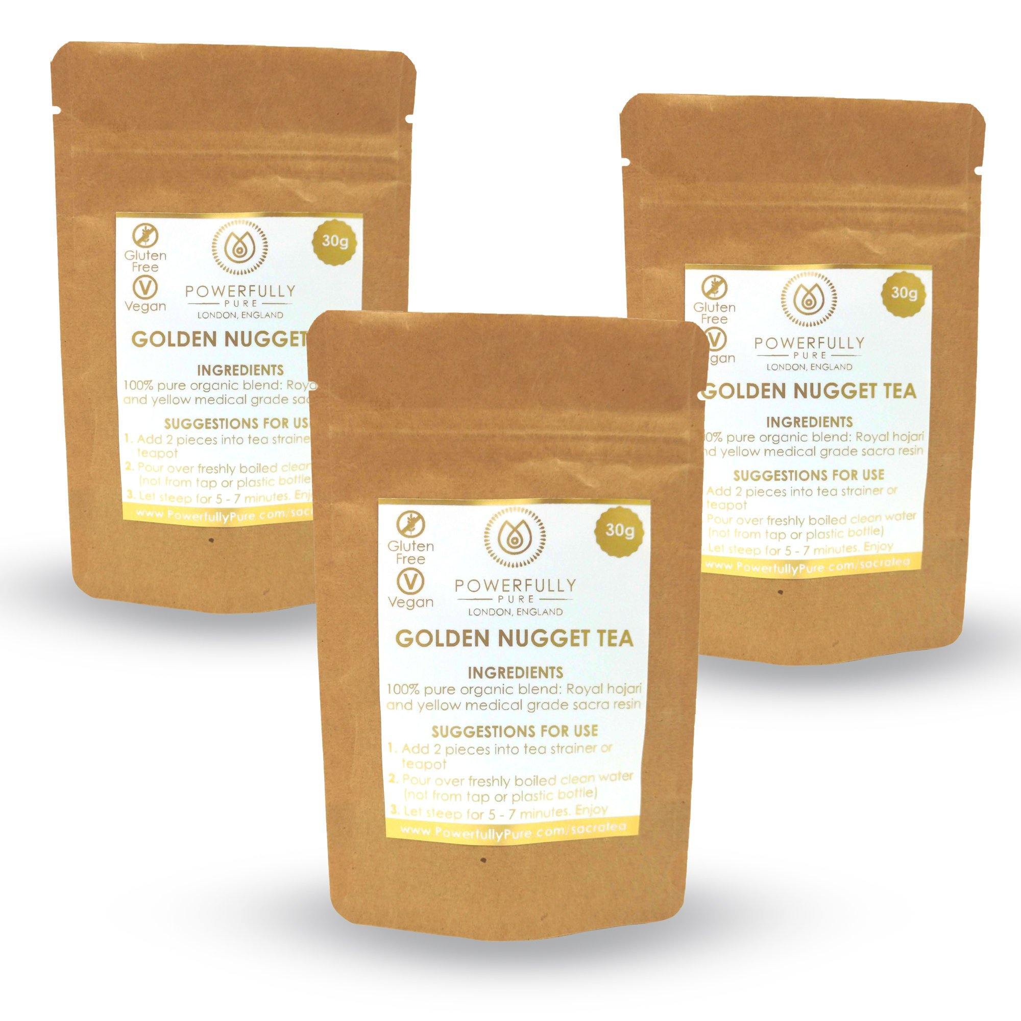 Golden Nugget Sacra Tea Bundles - Powerfully Pure
