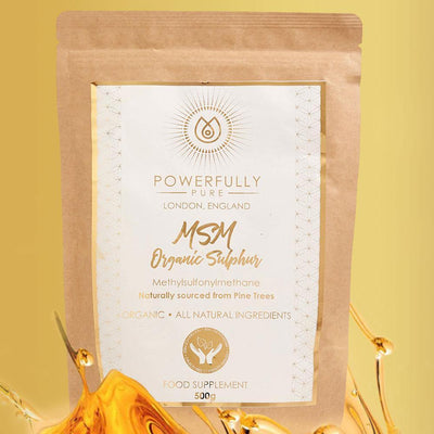 MSM - Organic Sulphur - Powerfully Pure