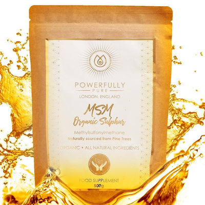 MSM - Organic Sulphur - Powerfully Pure