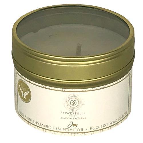 Organic Soy Essential Oil Candle - Joy - Powerfully Pure