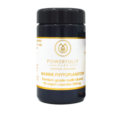Marine Phytoplankton Capsules and Powders