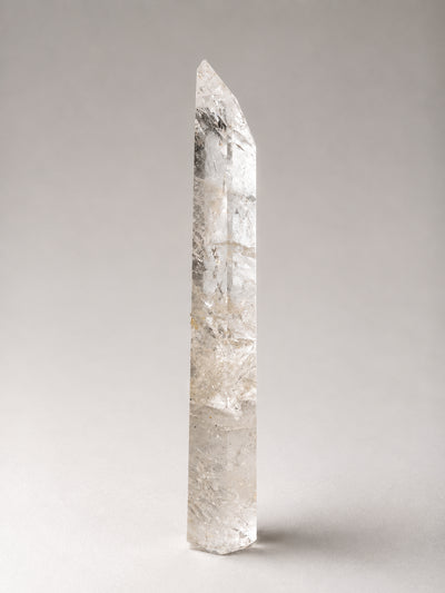 Large Clear Quartz Obelisk
