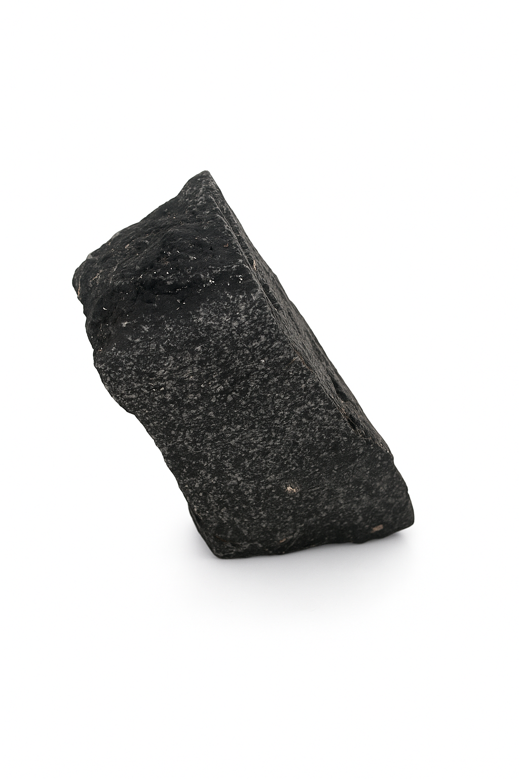 Raw indigo gabbro (Mystic Merlinite) specimen with feldspar sparkle