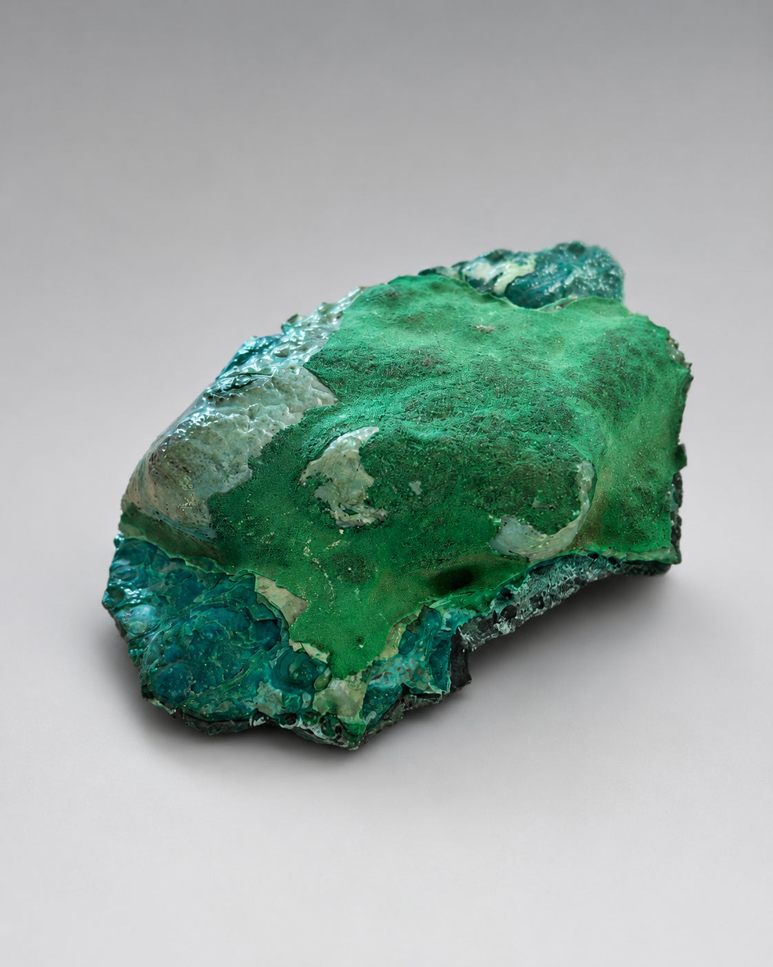 Malachite &amp; Chrysocolla Polished Freeform
