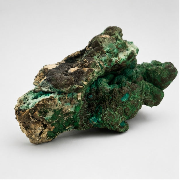 Raw Malachite Specimen in Matrix