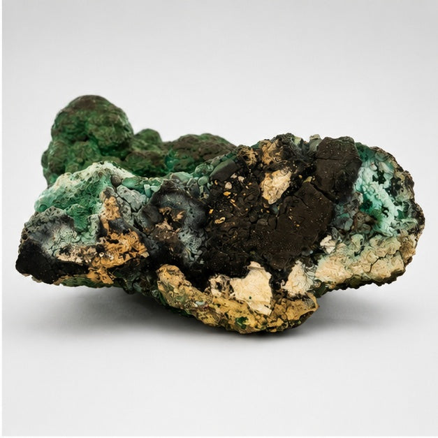 Raw Malachite Specimen in Matrix