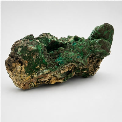 Raw Malachite Specimen in Matrix
