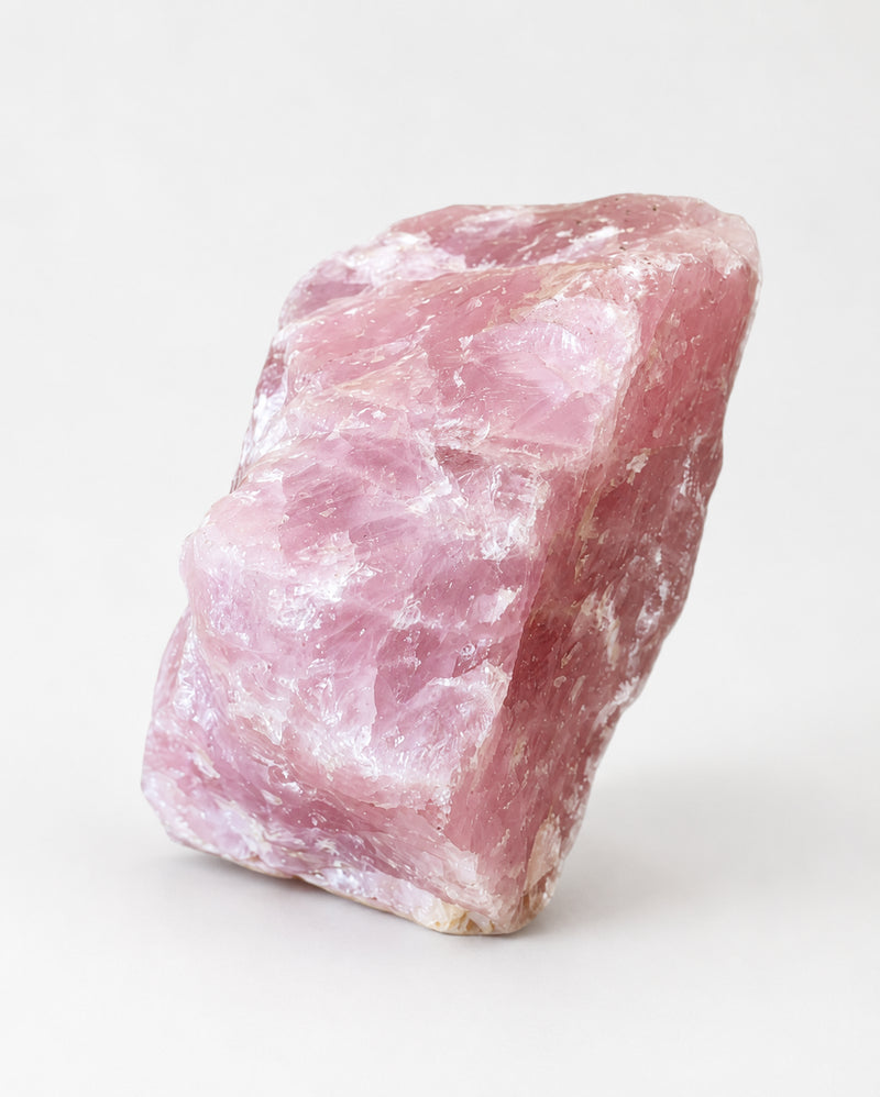 Raw Rose Quartz Chunk (Large) - main view