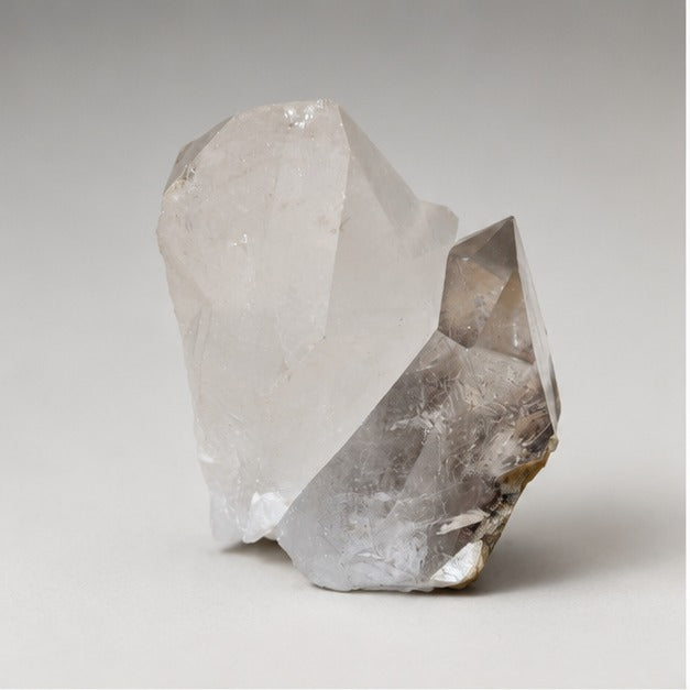 Smoky Quartz &amp; Clear Quartz Cluster