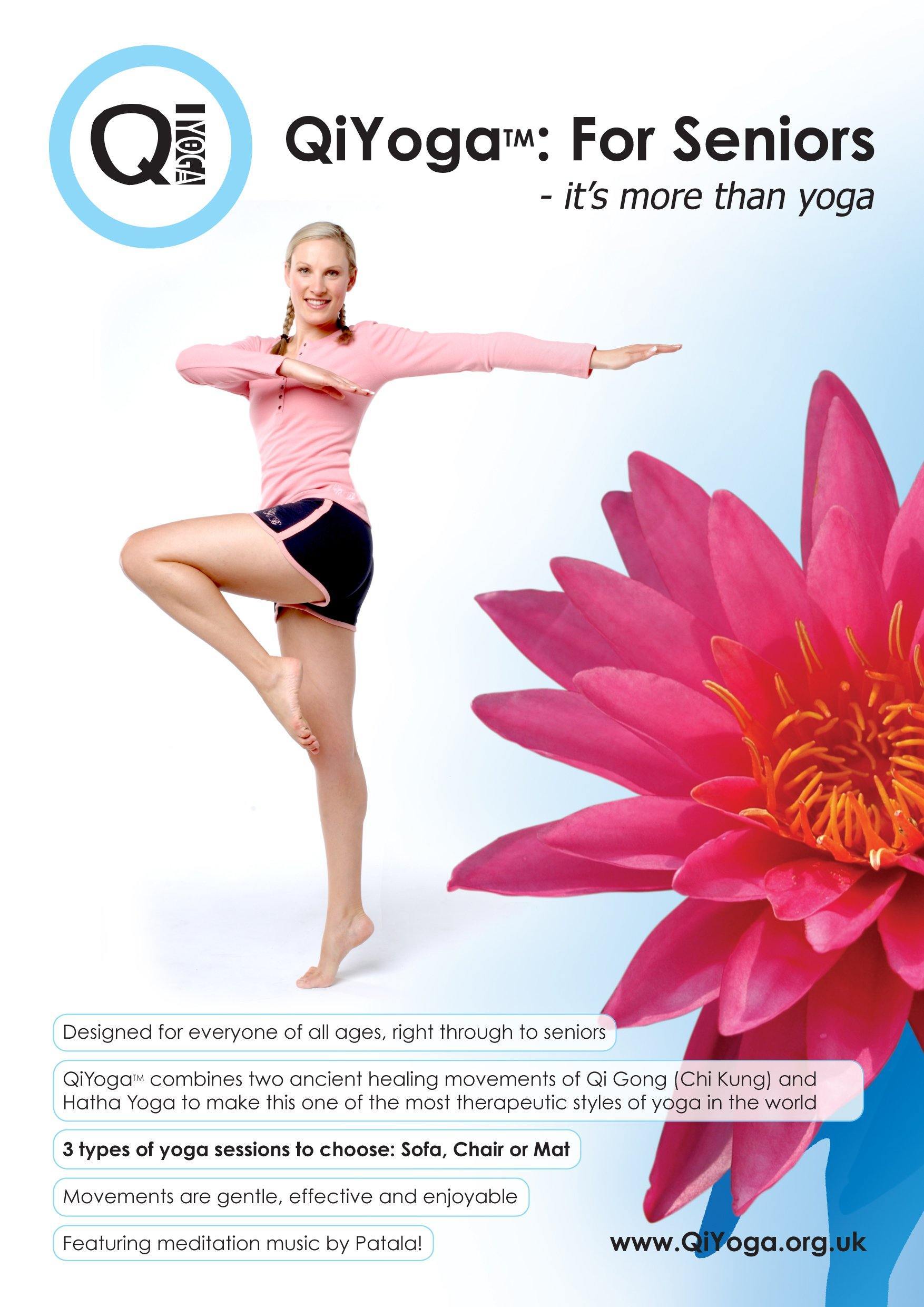 Seniors Yoga DVD - For A Healthy Immune System - Powerfully Pure