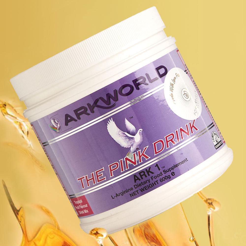 Supplement - L-Arginine Pink Drink Powder - Powerfully Pure
