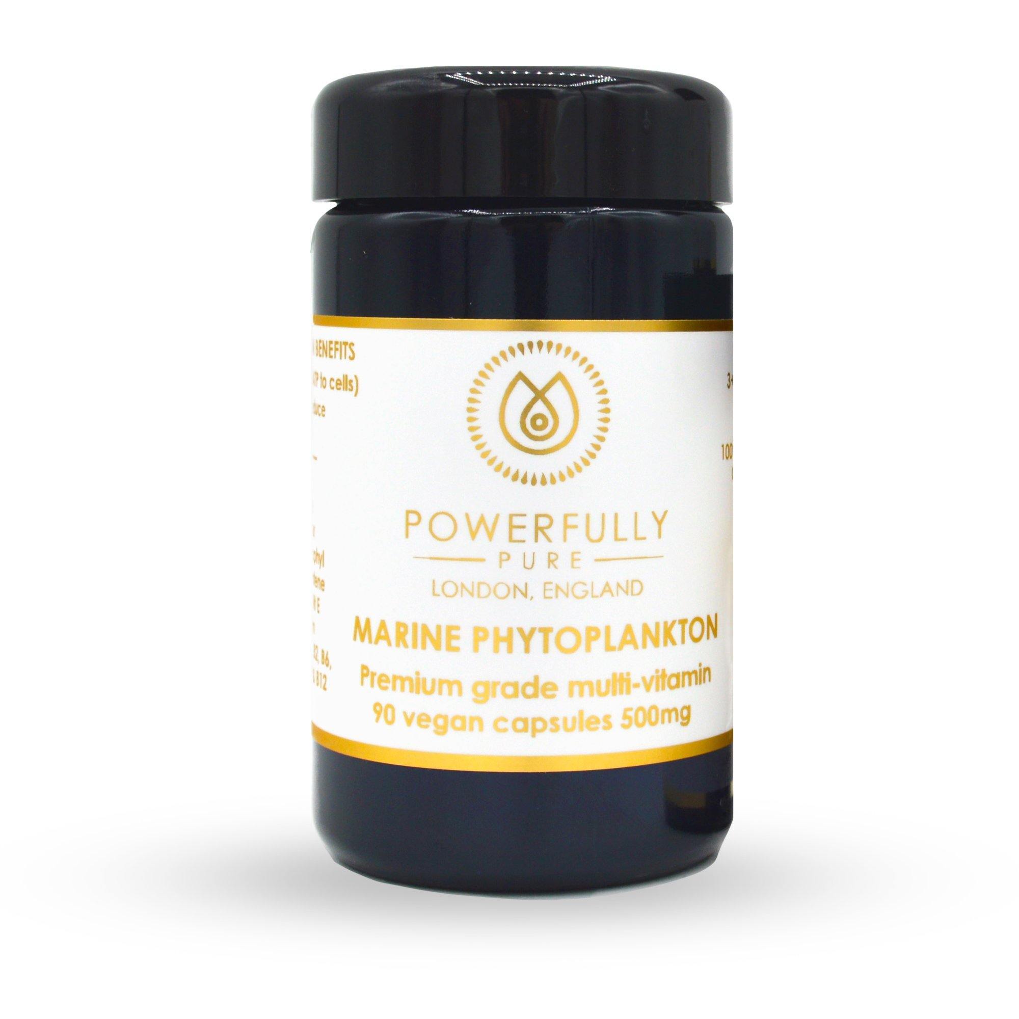 Supplement - Marine Phytoplankton Capsules (Organic) - Powerfully Pure